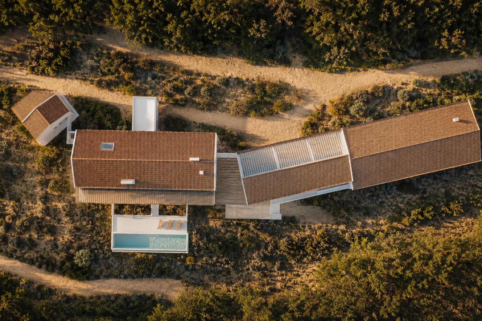 Habitação e piscina — Santa Margarida da Serra