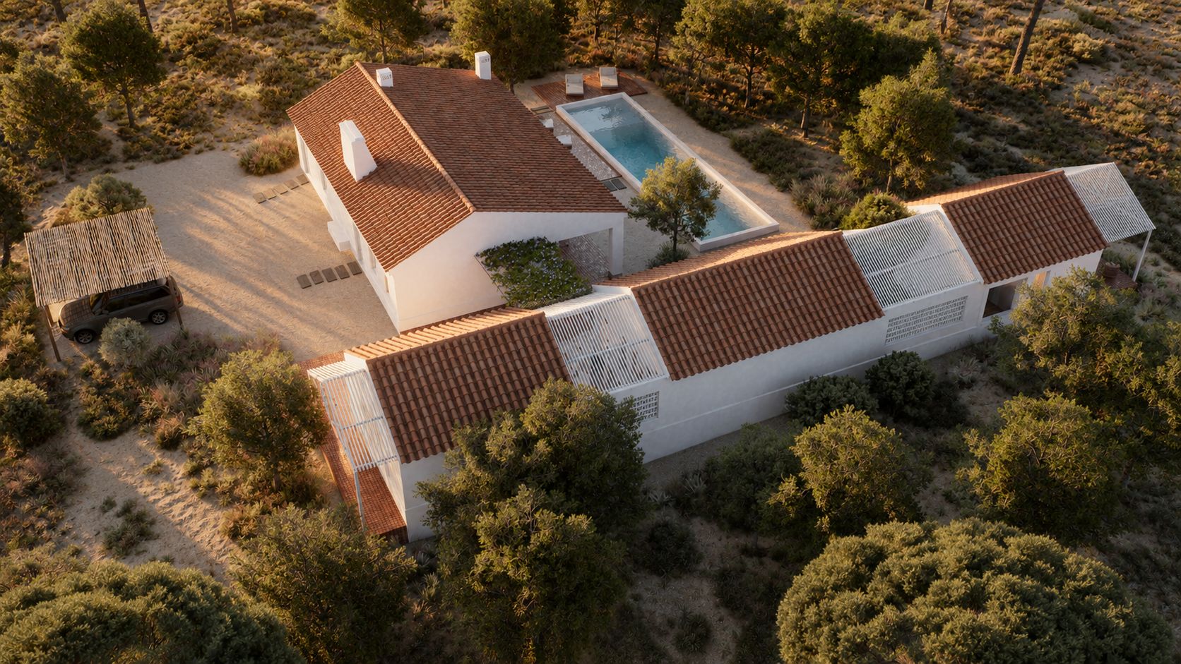 Ampliação e piscina — Mosqueiroes, Grândola
