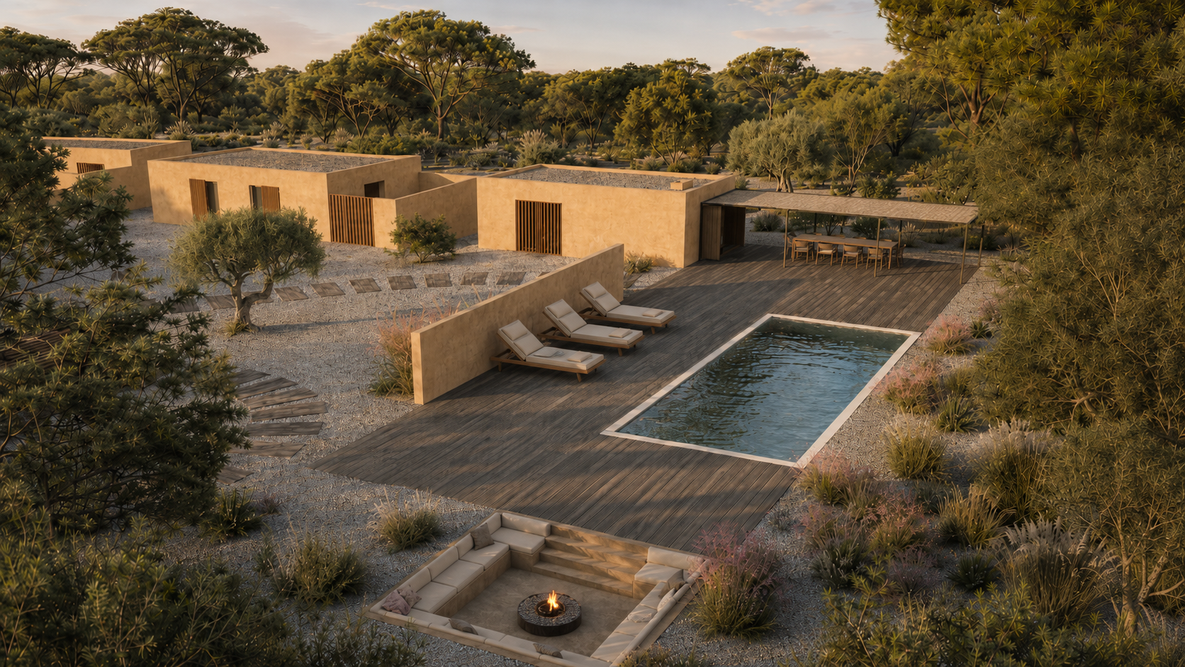 Habitação e piscina — Bicas, Grândola