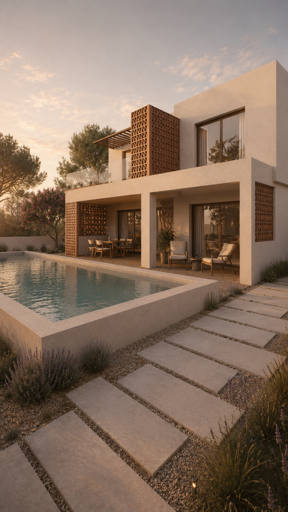House and Pool — Gale