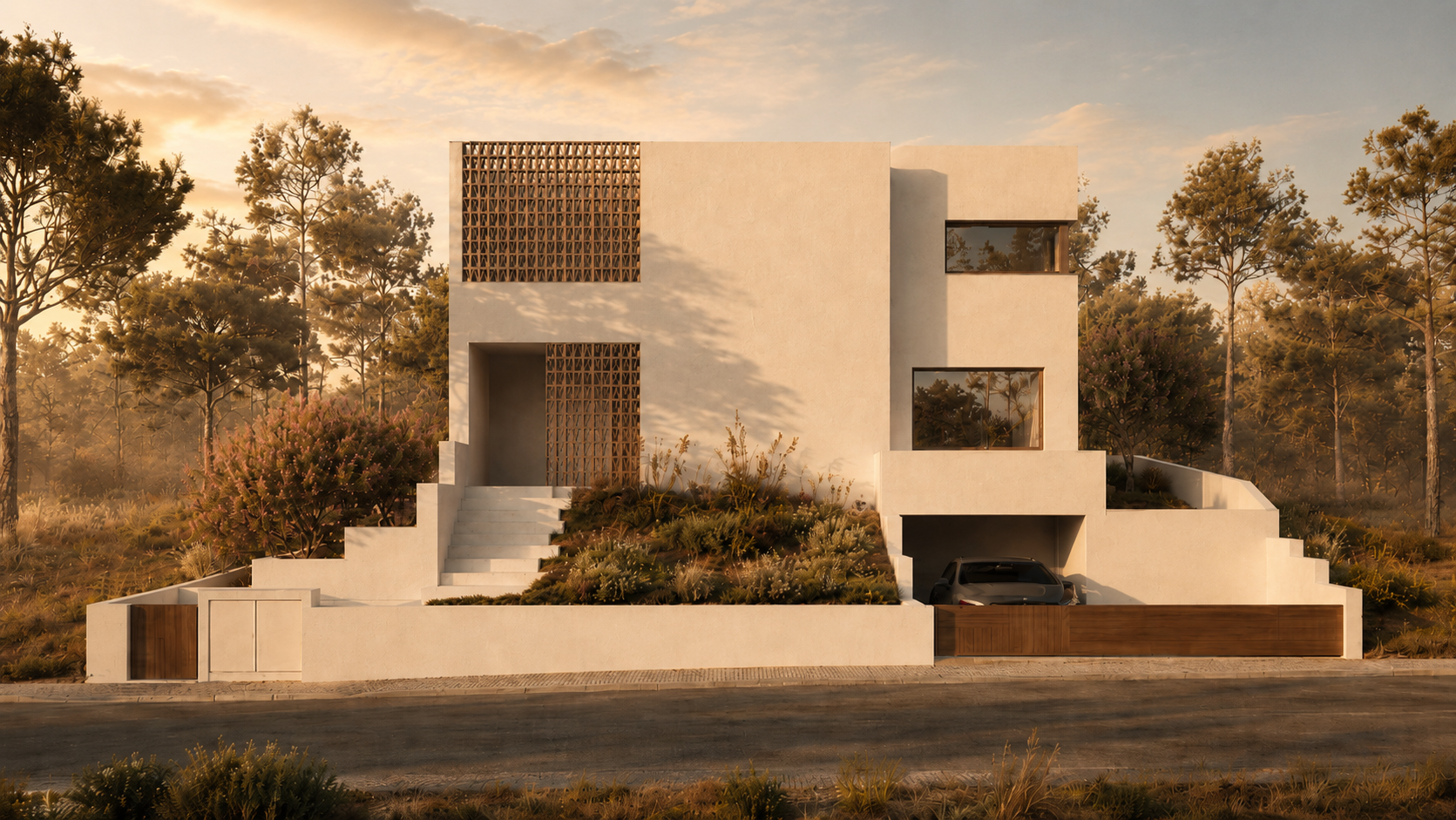 House and Pool — Gale
