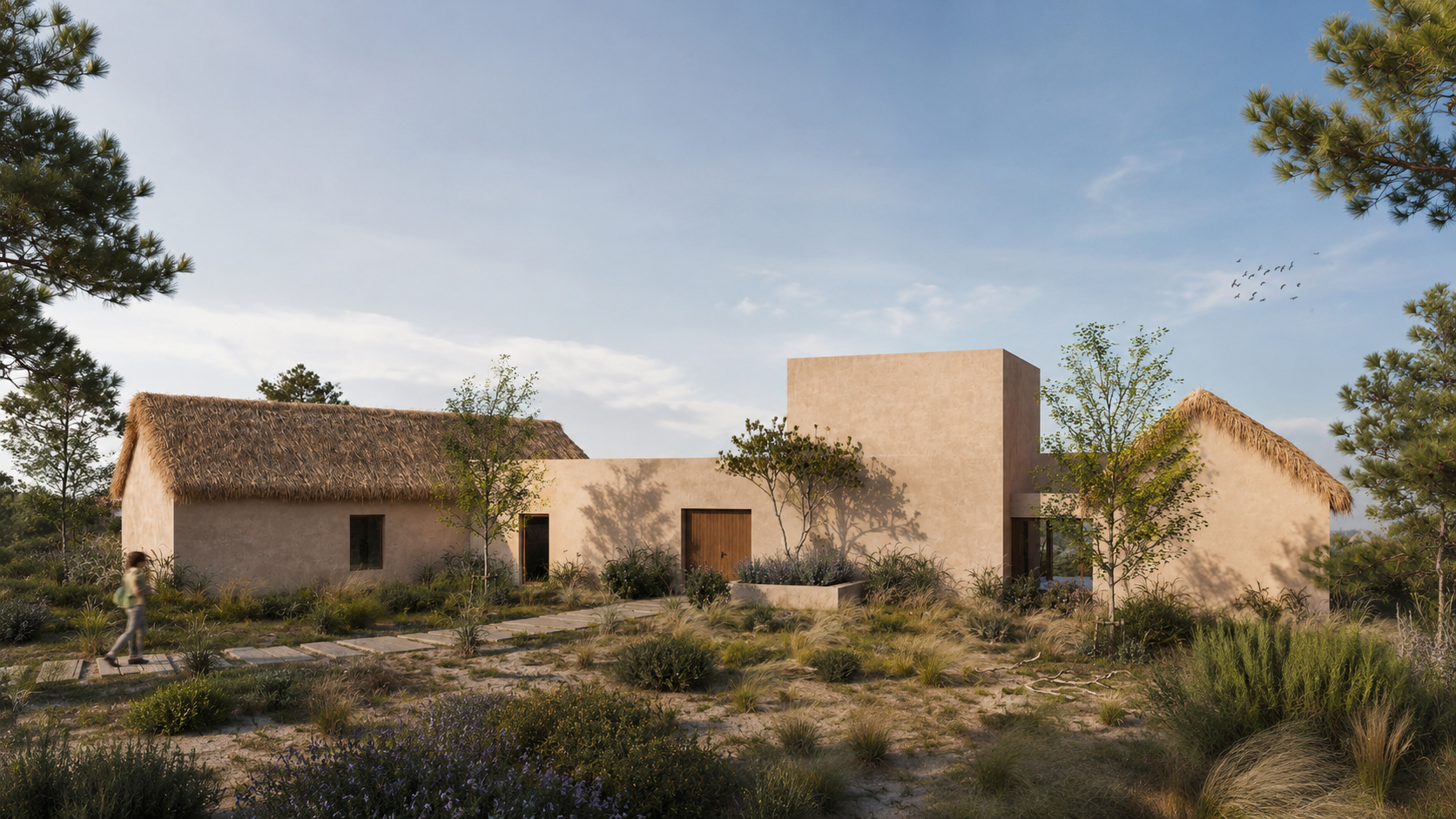 Construção de habitação e piscina - Melides