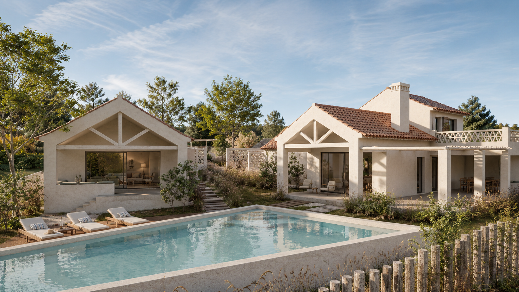 Construção de habitação e piscina - Melides
