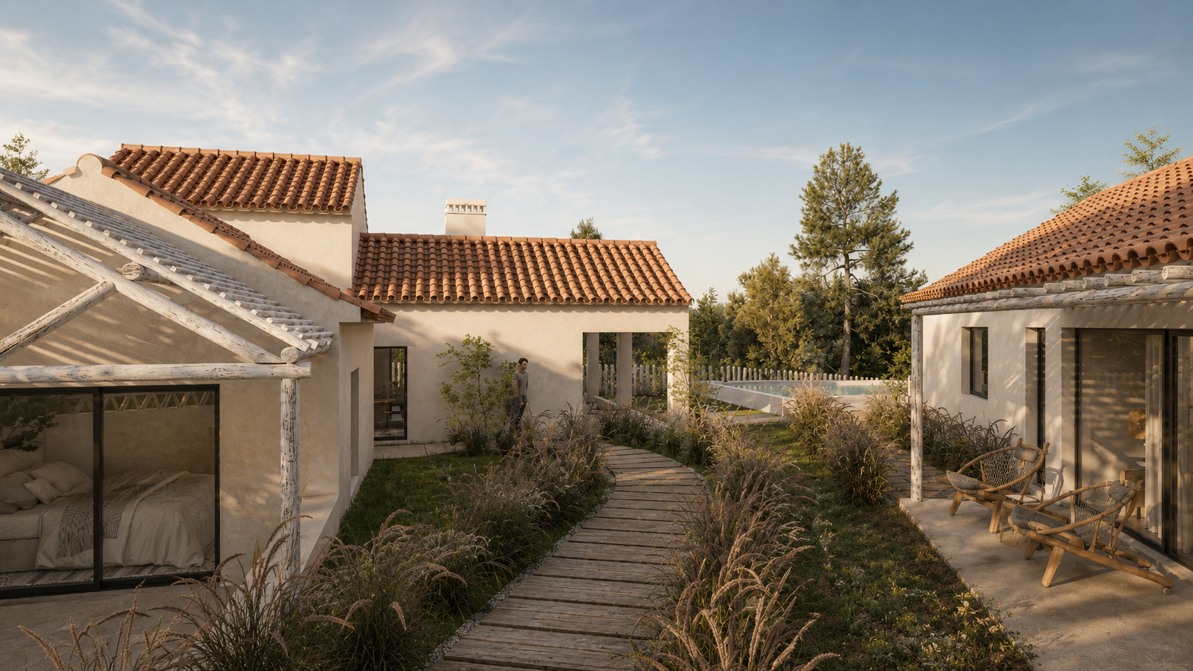 House and swimming pool construction - Melides