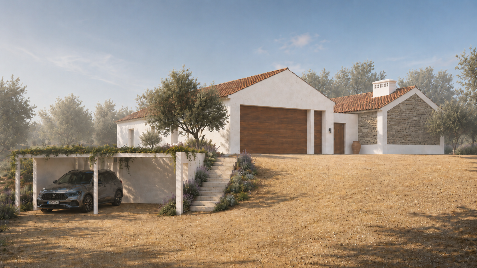 Construção de habitação e piscina - Montemor o Novo